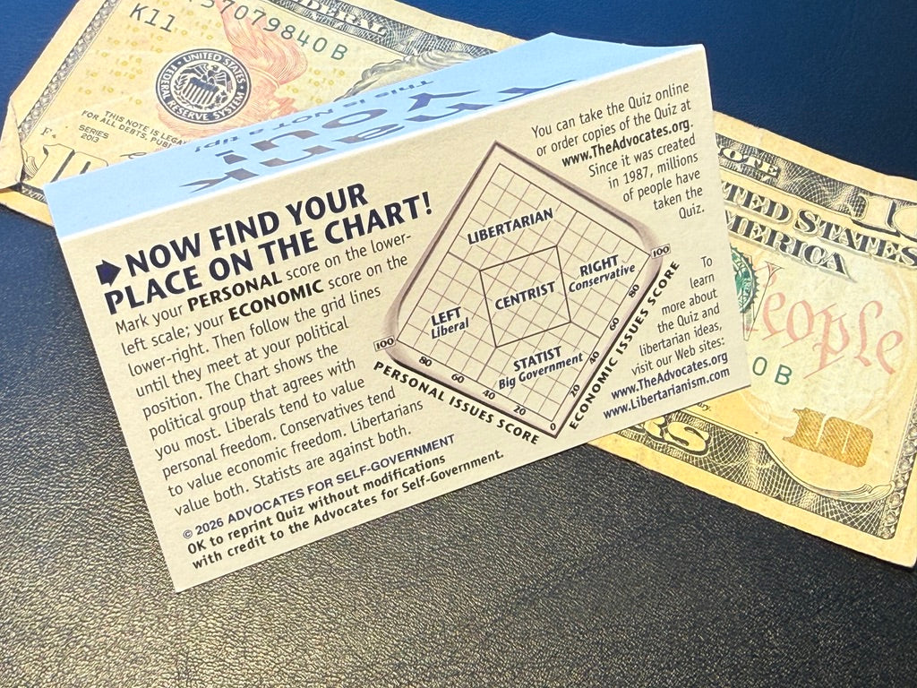 Classic "This is not a TIP" Quiz (tip cards for servers)